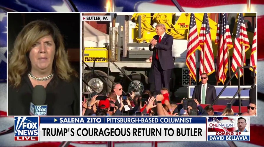 Trump's return to Butler, PA was a 'real celebration': Salena Zito