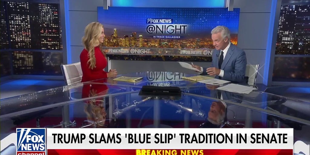 Trump slams ‘blue slip’ tradition in Senate