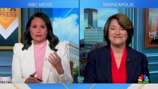 Klobuchar tells 'Meet The Press' she wants to stop 'looking backwards' when pressed on Biden comments