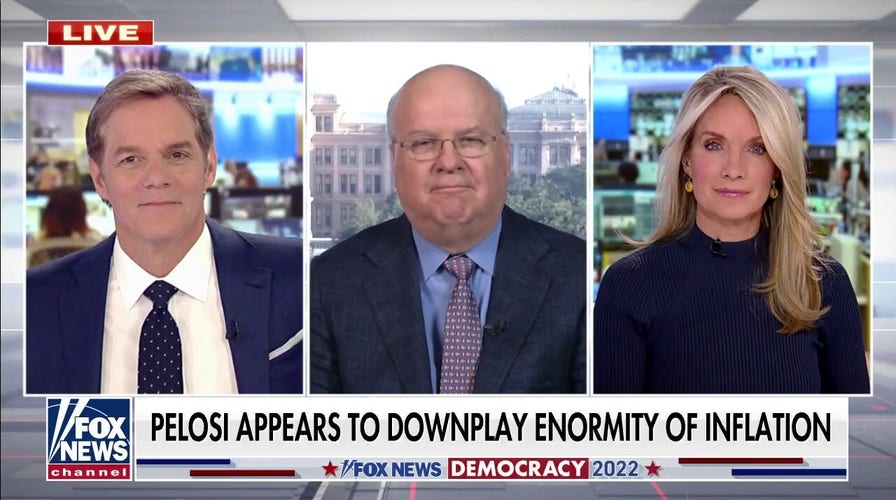 Karl Rove: Pelosi is responsible for spending that led to inflation