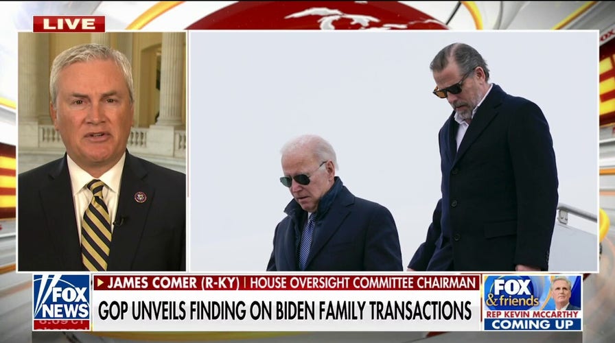 James Comer: Biden lied, was ‘involved’ in Hunter business schemes