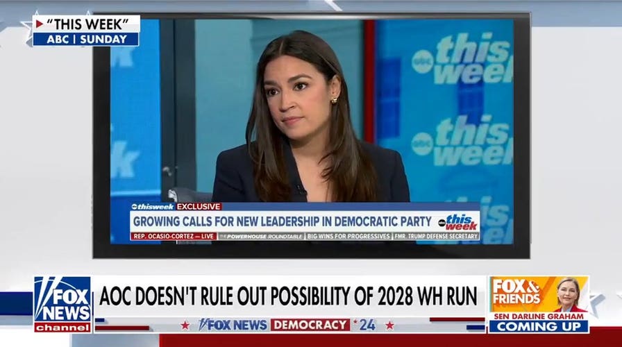 AOC refuses to rule out 2028 presidential run