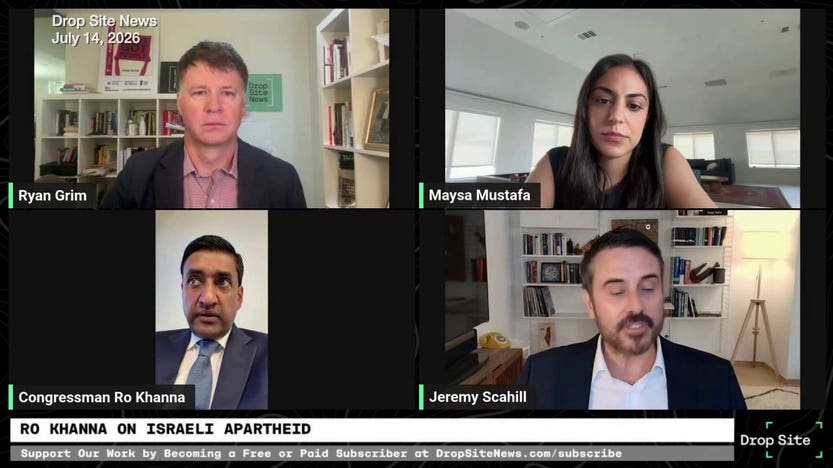 Ro Khanna confronted on if Palestinians 'have a right' to kill Israelis on Oct 7