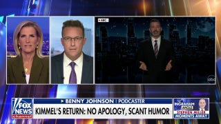 Jimmy Kimmel 'clearly not sorry' for comments on Charlie Kirk's assassin: Benny Johnson