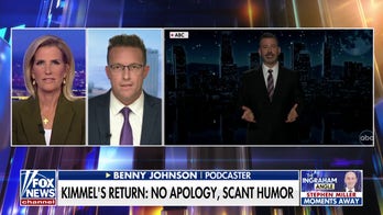 Jimmy Kimmel 'clearly not sorry' for comments on Charlie Kirk's assassin: Benny Johnson
