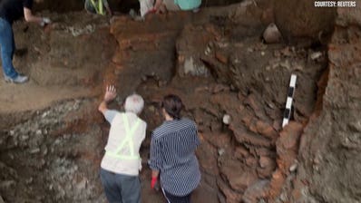 Roadwork leads to 1,000-year-old discovery buried beneath capital boulevard