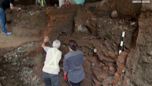 Roadwork leads to 1,000-year-old discovery buried beneath capital boulevard