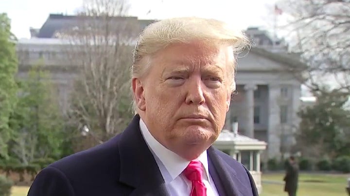 President Trump says congressional Democrats have Trump derangement syndrome