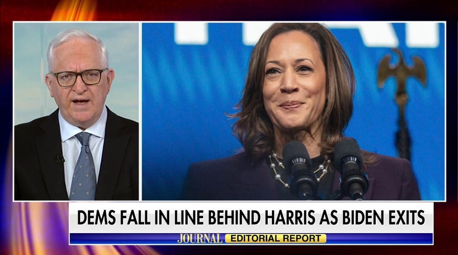 The coronation of Kamala Harris