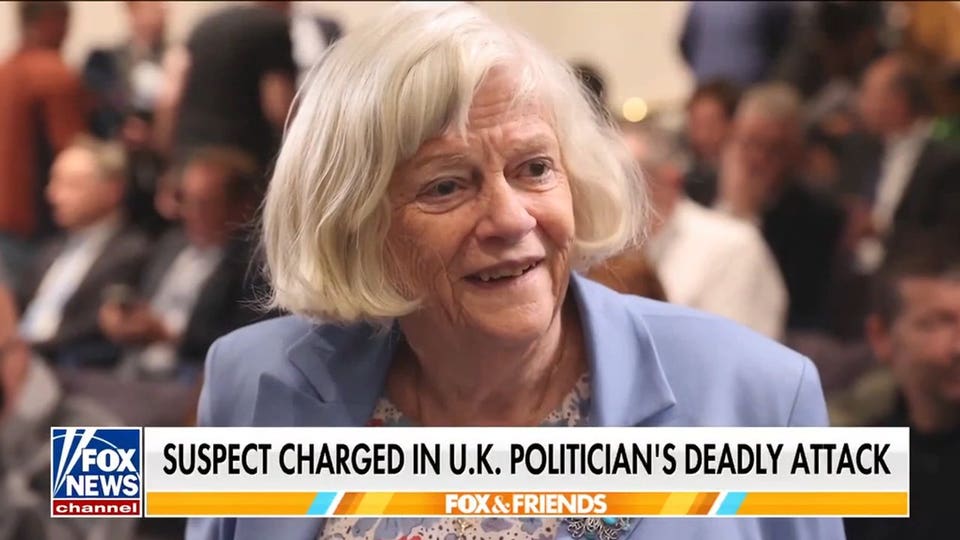 Suspect charged in murder of UK politician Anne Widdecombe