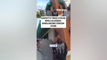 Suspect's truck STOLEN while allegedly BURGLARIZING Verizon store