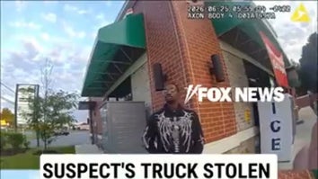 Suspect's truck STOLEN while allegedly BURGLARIZING Verizon store