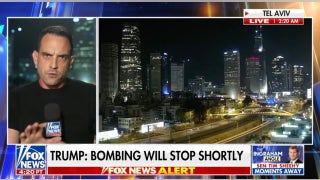 Israel is not involved in ongoing US bombing campaign of Iran’s regime, President Trump says