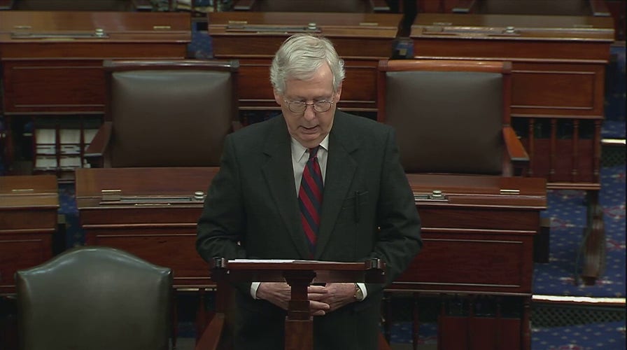 McConnell accuses Jeffries of being 'election denier' who made 'reckless attacks' on judiciary