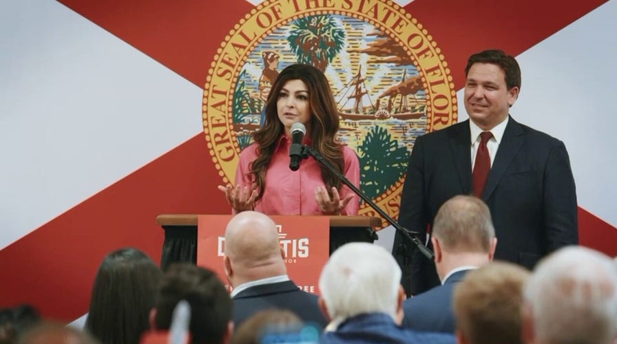 Casey DeSantis returns to the campaign trail following battle with breast cancer