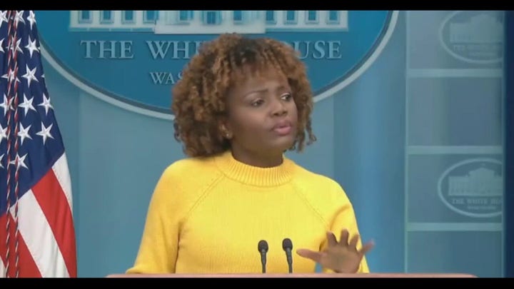 Karine Jean-Pierre pressed on why Biden sent ‘Top Gun fighters’ to shoot down suspected weather balloons