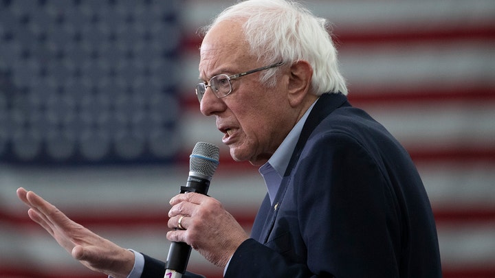 Sanders tears into Trump at New Hampshire rally