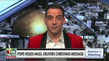 Tourists flock to Bethlehem for Christmas