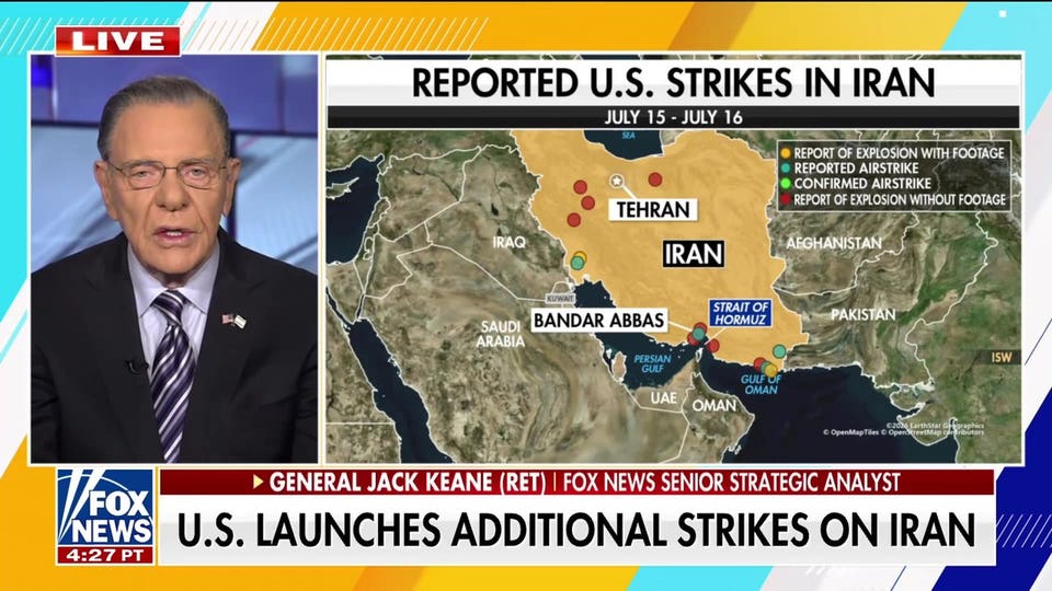 Gen. Jack Keane on US strategy to secure Strait of Hormuz from Iran