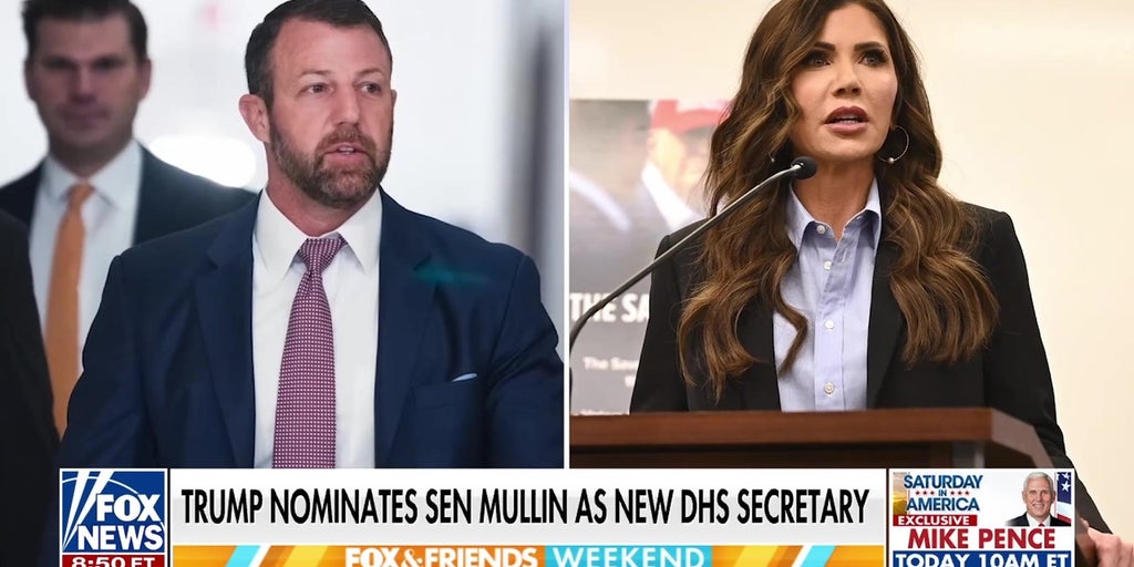 Trump nominates Sen. Markwayne Mullin as new DHS secretary