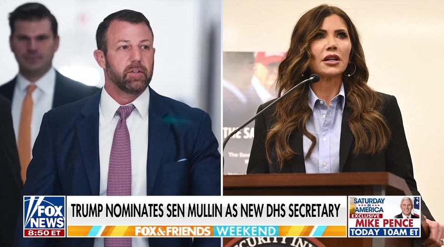 Trump nominates Sen. Markwayne Mullin as new DHS secretary