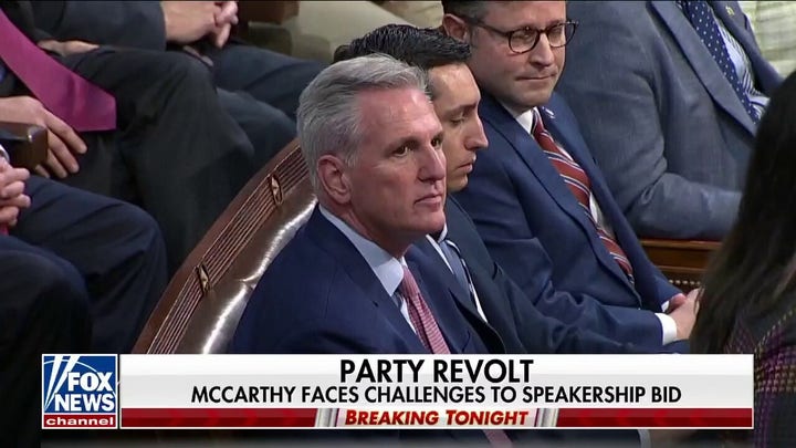 Republican leader Kevin McCarthy lacks votes to become House speaker
