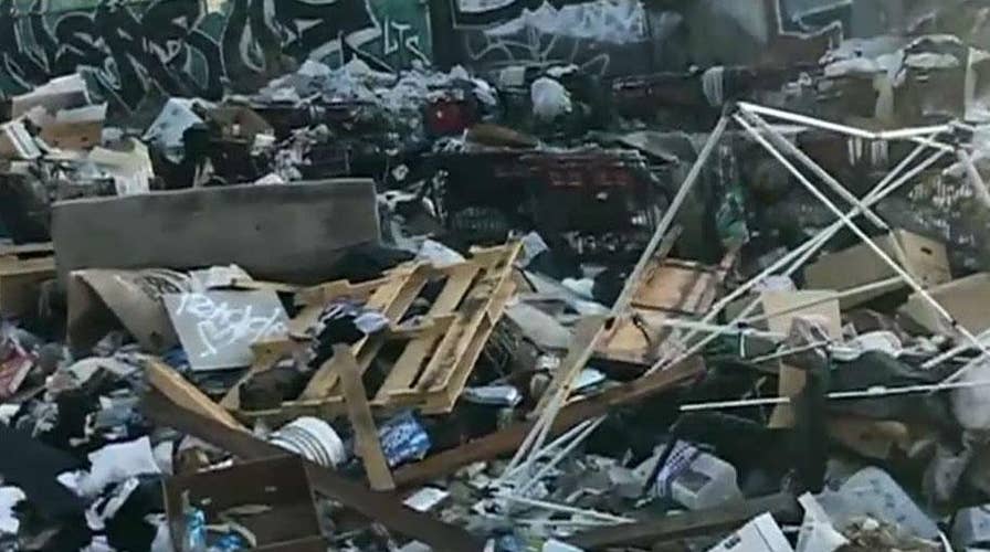 Republican activist cleaning up liberal cities in ruin