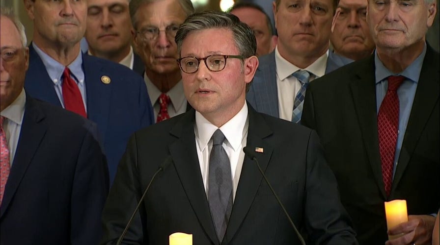 WATCH: GOP House leadership holds prayer vigil for Charlie Kirk on Capitol Hill