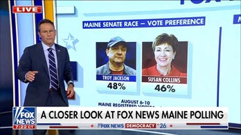 Poll shows tight race for Maine Senate seat