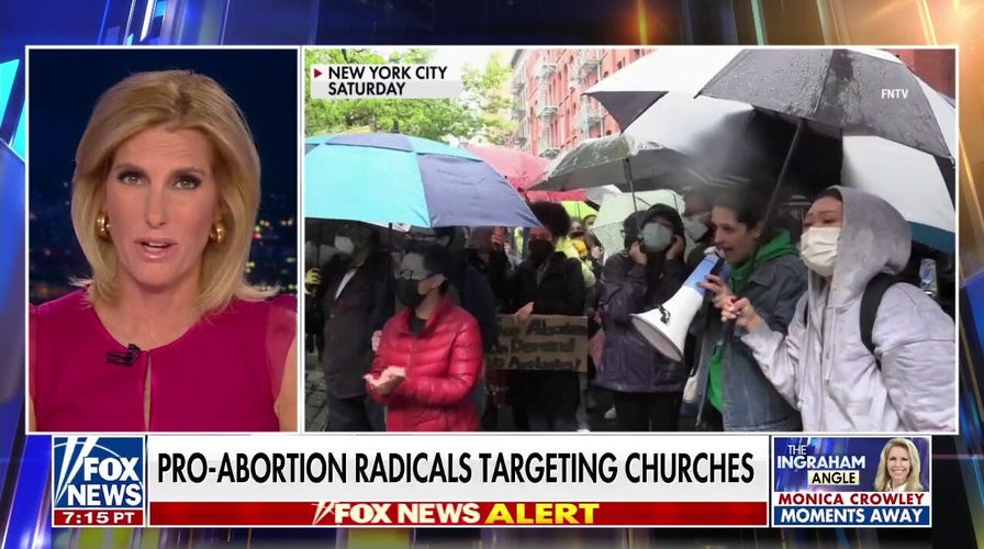 Pro-abortion radicals targeting churches 