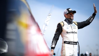 Cuban American NASCAR star Aric Almirola reminds fans that "our freedom is not free" - Fox News