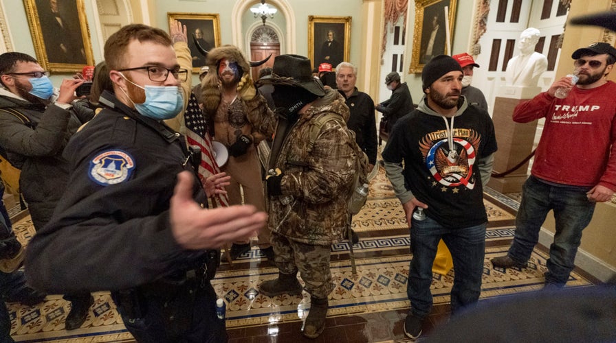 Rep. Waltz: Rioters at Capitol with back the blue flags need to 'rethink the hypocrisy' 