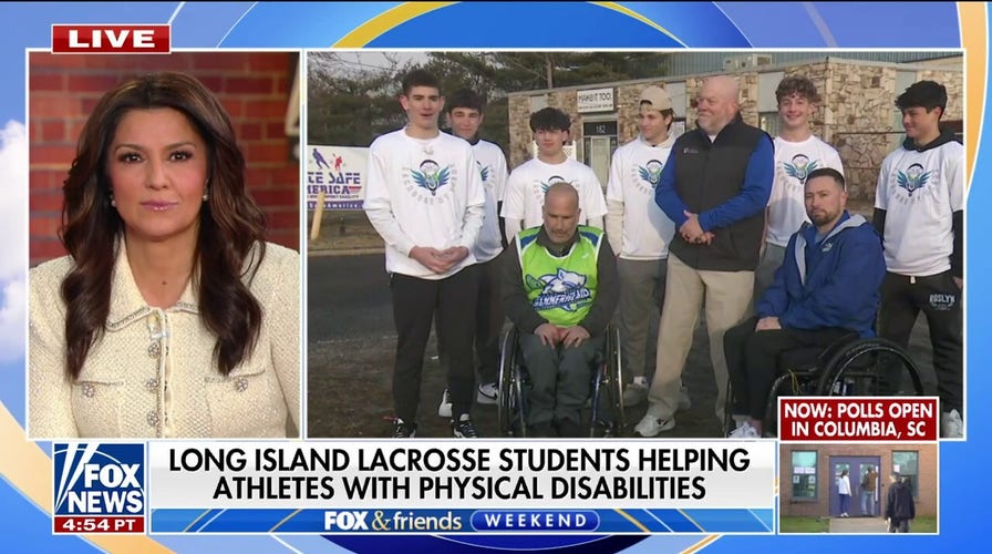 Long Island lacrosse players help athletes with physical disabilities: 'Giving back to the community'