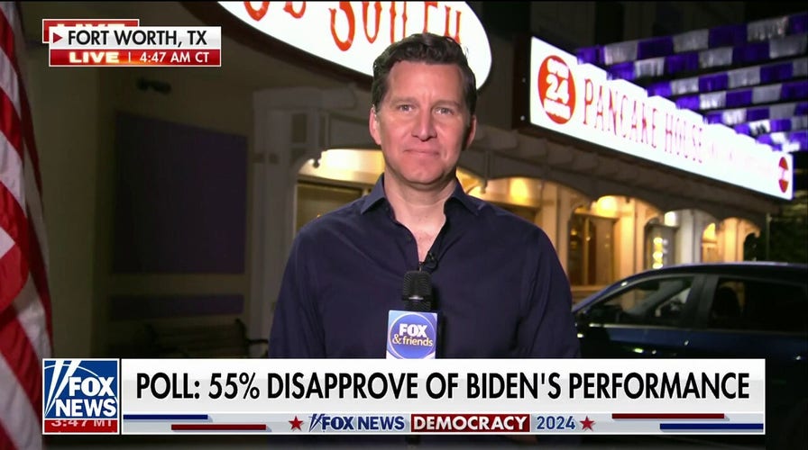 Will Cain to speak to Texas voters about Biden's job performance