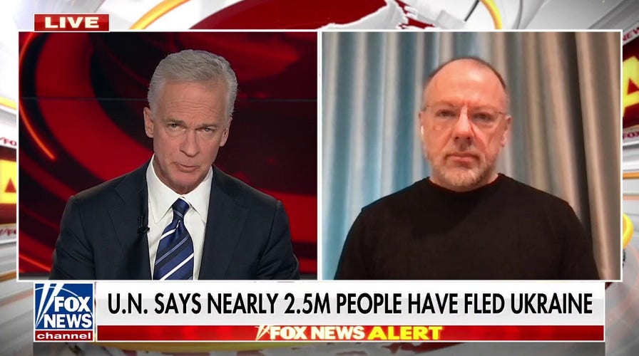 Roughly 2.5M Ukrainians have fled the country, UN reports