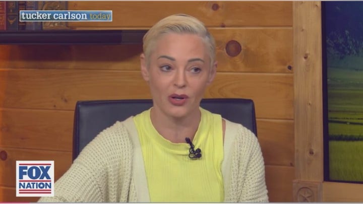 Rose McGowan joins Fox Nation for a special two-part episode of 'Tucker Carlson Today'
