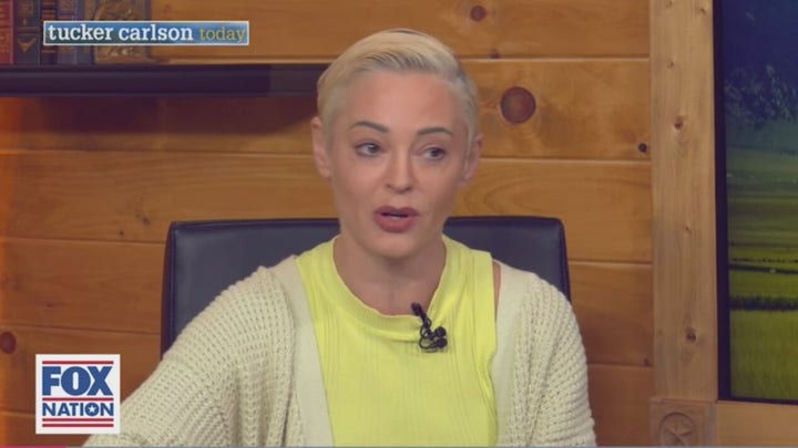 Rose McGowan joins Fox Nation for a special two-part episode of 'Tucker Carlson Today'