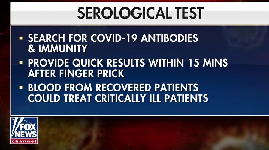 White House pushing for blood test that could determine COVID-19 immunity
