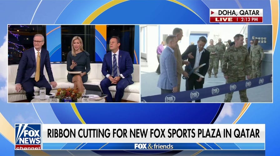 FOX gifts new plaza to Al Udeid Air Base in Qatar 
