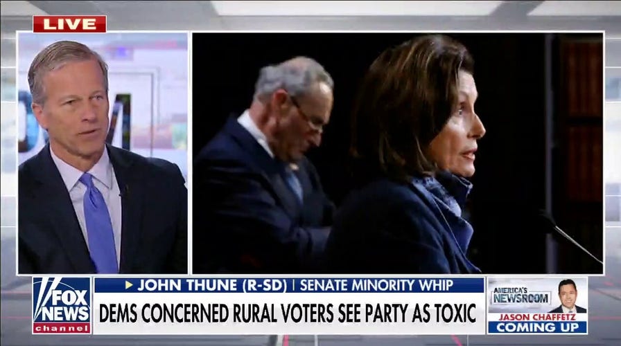 Sen. Thune: Dems realizing their woke agenda is out of touch with voters