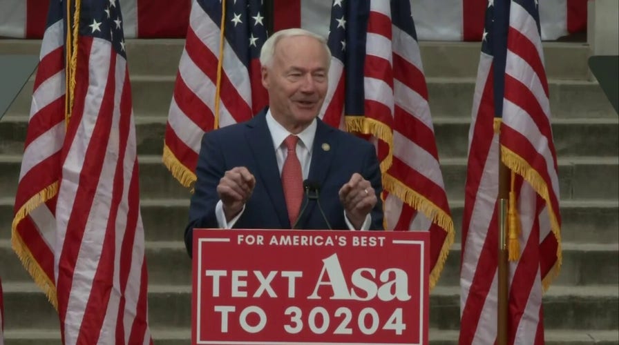 Former Arkansas Gov. Asa Hutchinson launches presidential campaign