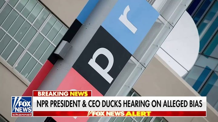 NPR president, CEO duck House hearing on alleged bias: ‘National No-show Radio’