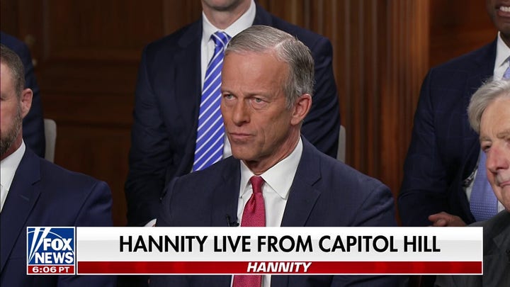 Senate Majority Leader John Thune: Let's give President Trump a chance to see what he can get done.