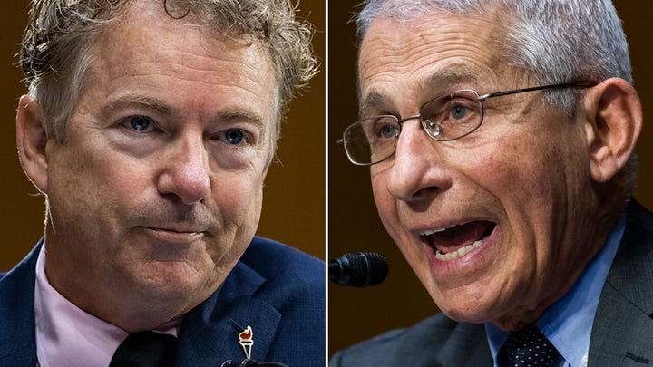 Sen. Paul spars with Dr. Fauci over NIH funding