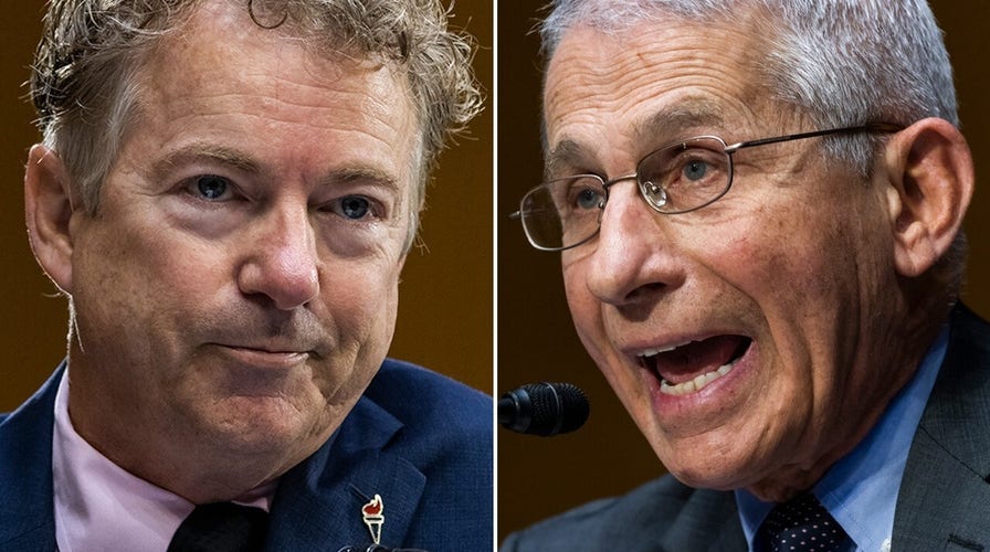 Sen. Paul spars with Dr. Fauci over NIH funding
