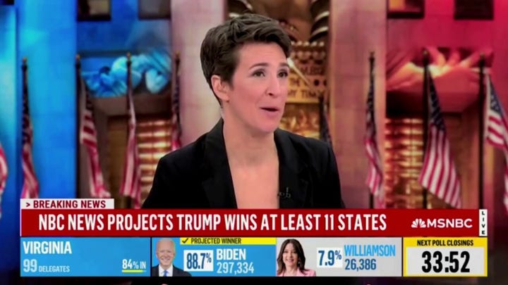 Rachel Maddow unloads on MSNBC for airing Trump speech: 'Irresponsible to broadcast'