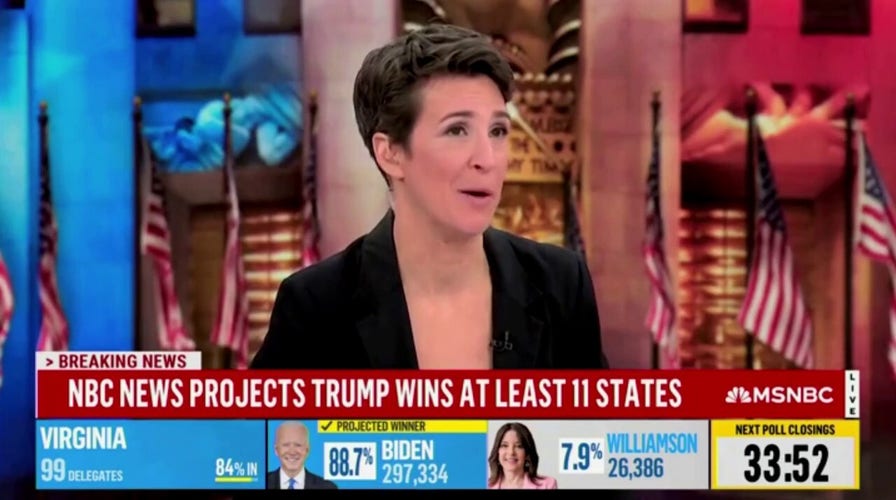 Rachel Maddow unloads on MSNBC for airing Trump speech: 'Irresponsible to broadcast'