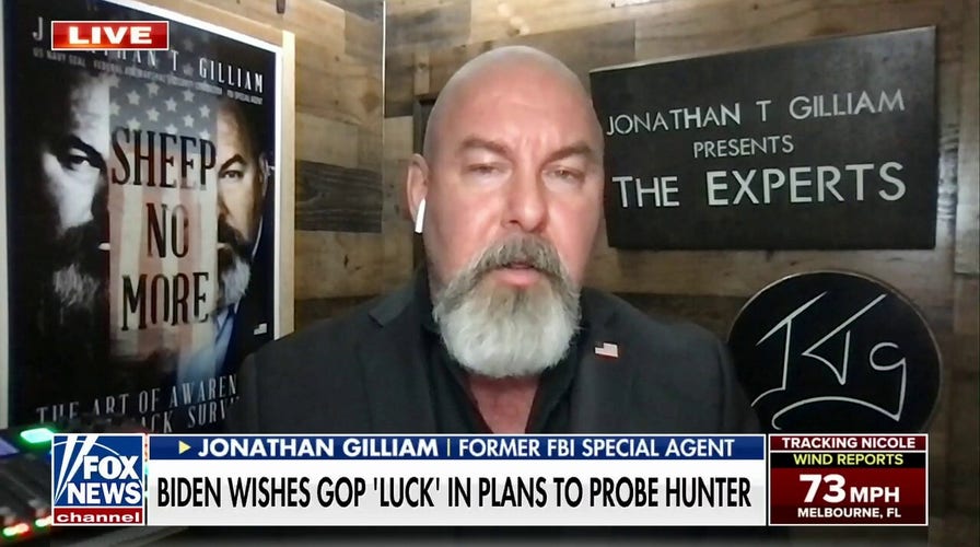Biden is the 'biggest face of peddling influence' in Hunter scandal: Former FBI agent Jonathan Gilliam