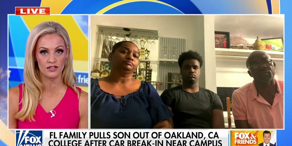 Florida family pulls son out of Oakland college after experiencing city's crime wave firsthand