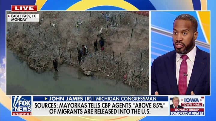 Mayorkas told border agents that above 85% of migrants released into US: sources